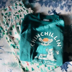 Old navy cozy pajama set